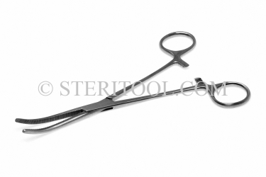 #10374 - 20"(600mm) Stainless Steel Hemostat Curved. hemostat, forceps, stainless steel